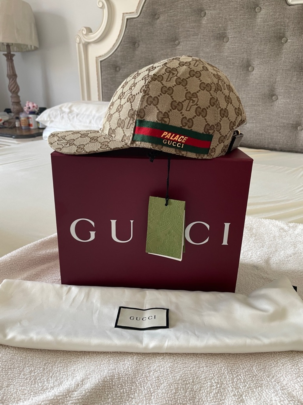 New Gucci GG palace Jacquard basketball hat (unisex)